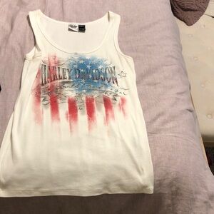 Harley-Davidson Kids Tank Top - White and Red